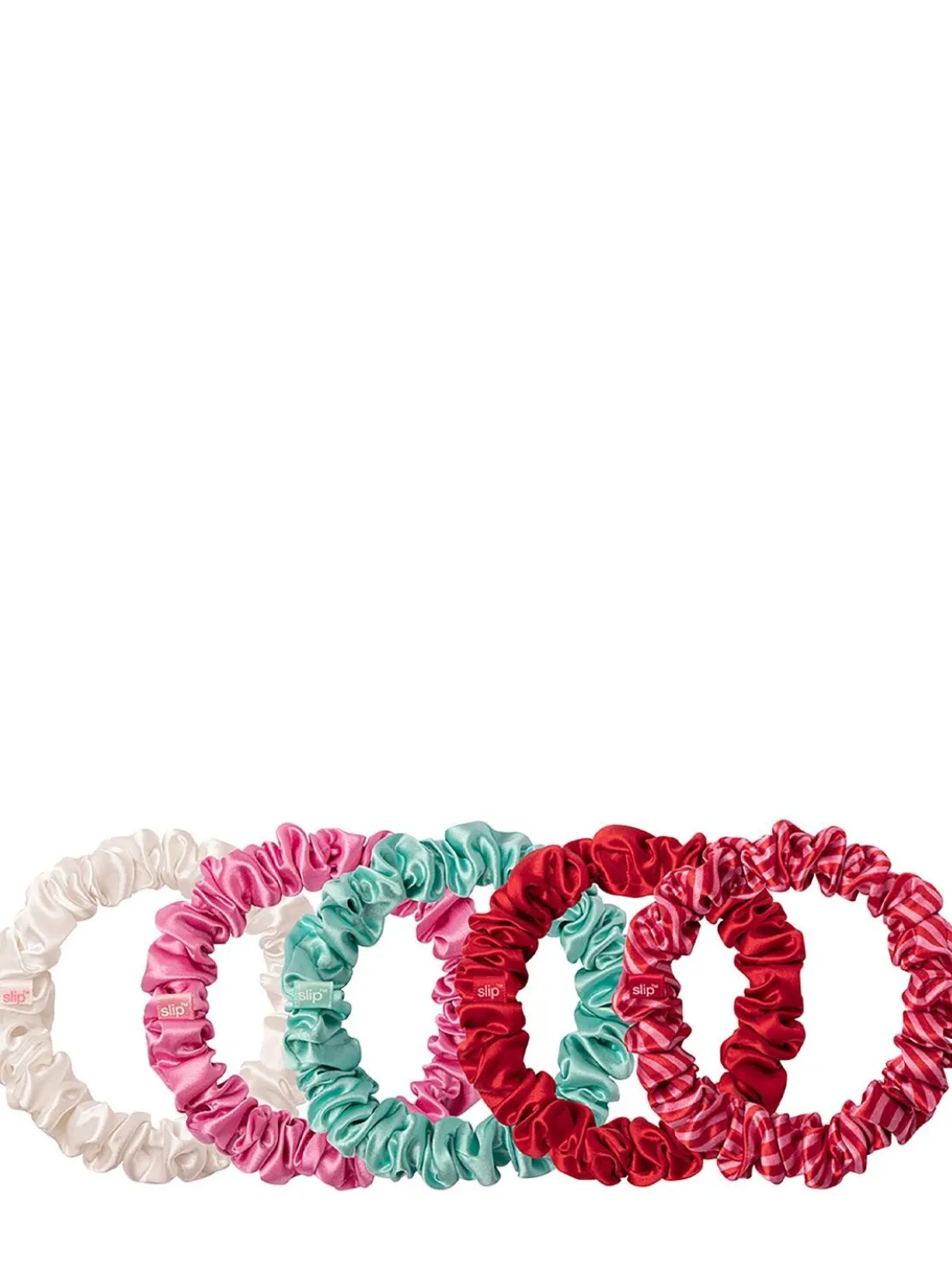 Set di 5 scrunchie midi