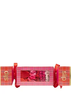 Set di 5 scrunchies in seta