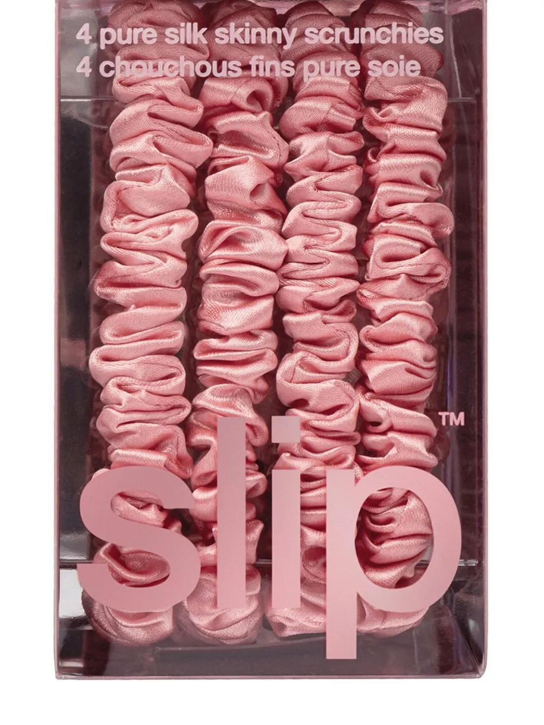 Set di 4 scrunchie skinny