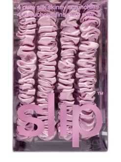 Set di 4 scrunchie skinny