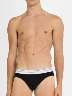 Set di 3 slip in misto cotone