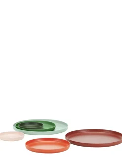 Set di 3 svuotatasche Rosso