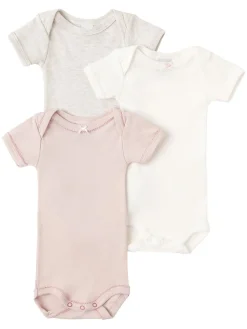 Set of 3 cotton bodysuits