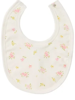 Set of 2 printed cotton bibs
