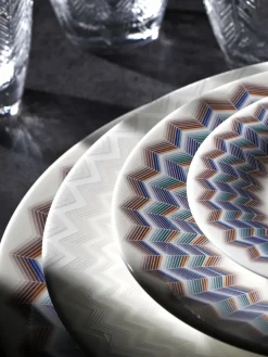 Set 6 piatti da dessert Zig Zag Jarris