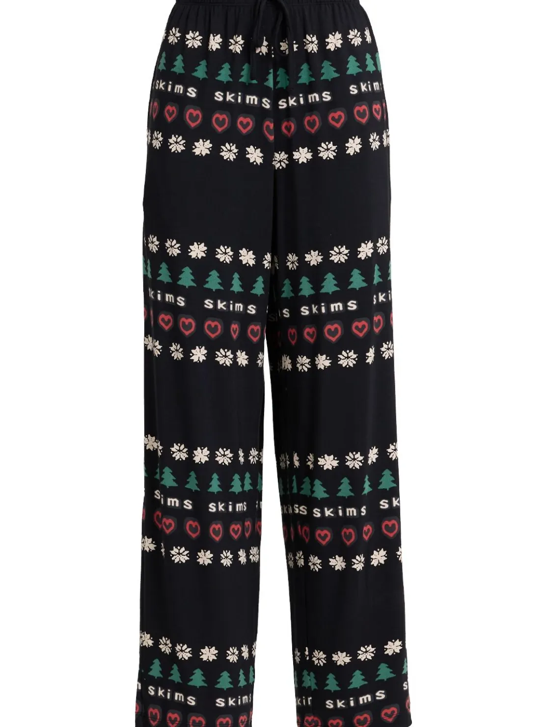 Set pigiama con top e pantaloni in misto modal