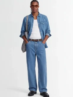 Shoreham wide denim jeans