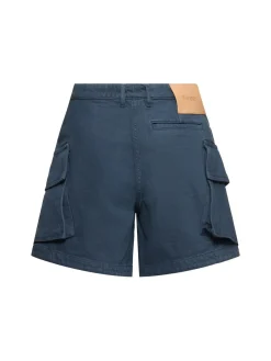 Shorts cargo vita alta