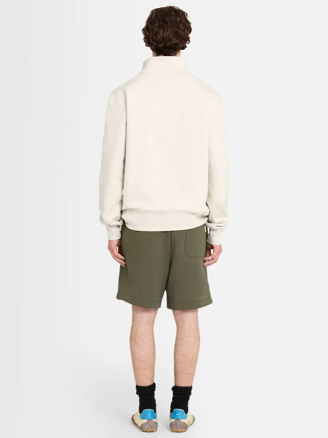 Shorts in felpa di cotone