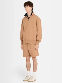 Shorts in felpa di cotone
