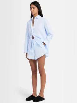 Shorts Nina in twill di cotone