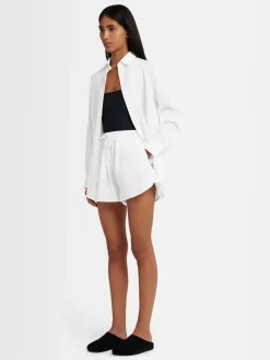 Shorts Nina in twill di cotone