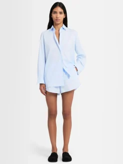 Shorts Nina in twill di cotone