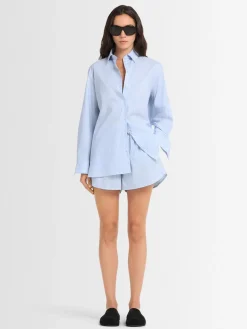 Shorts Nina in twill di cotone