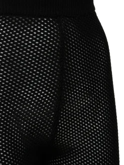 Shorts vita alta in maglia di viscosa