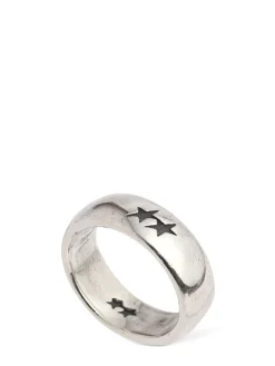 Signature silver ring