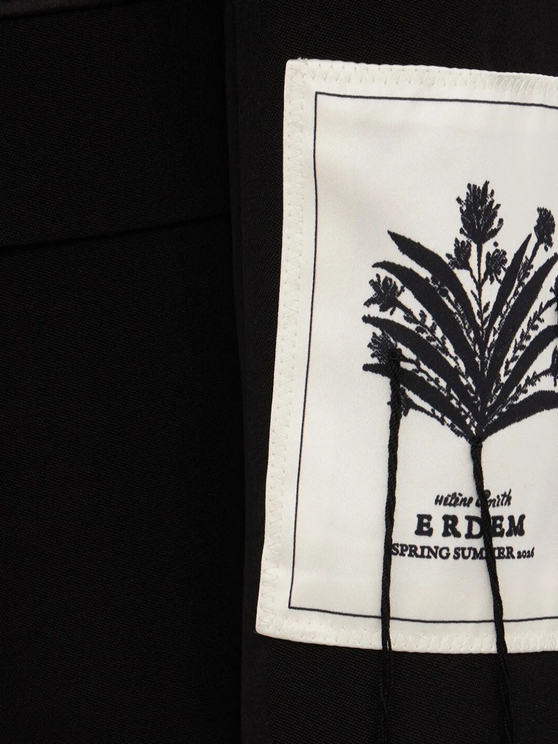 Single breast grain de poudre blazer