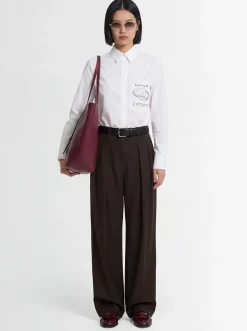 Single Potato cropped shirt