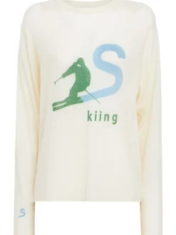 Ski long sleeve cashmere sweater