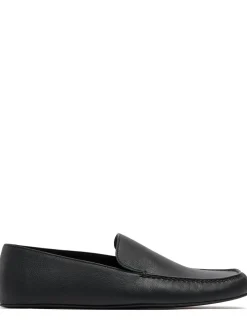 Slipper Leo in pelle