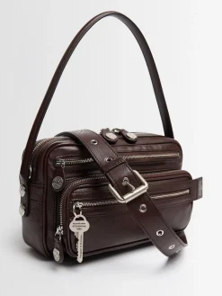 Small Camero Party leather shoulder bag