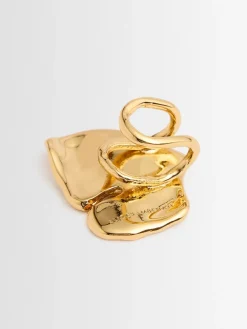 Small Ginko mono ear cuff