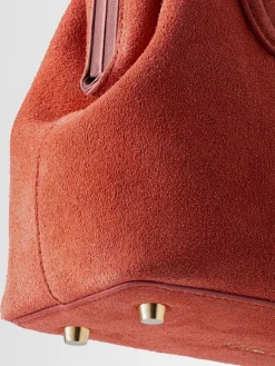 Small suede doctor bag
