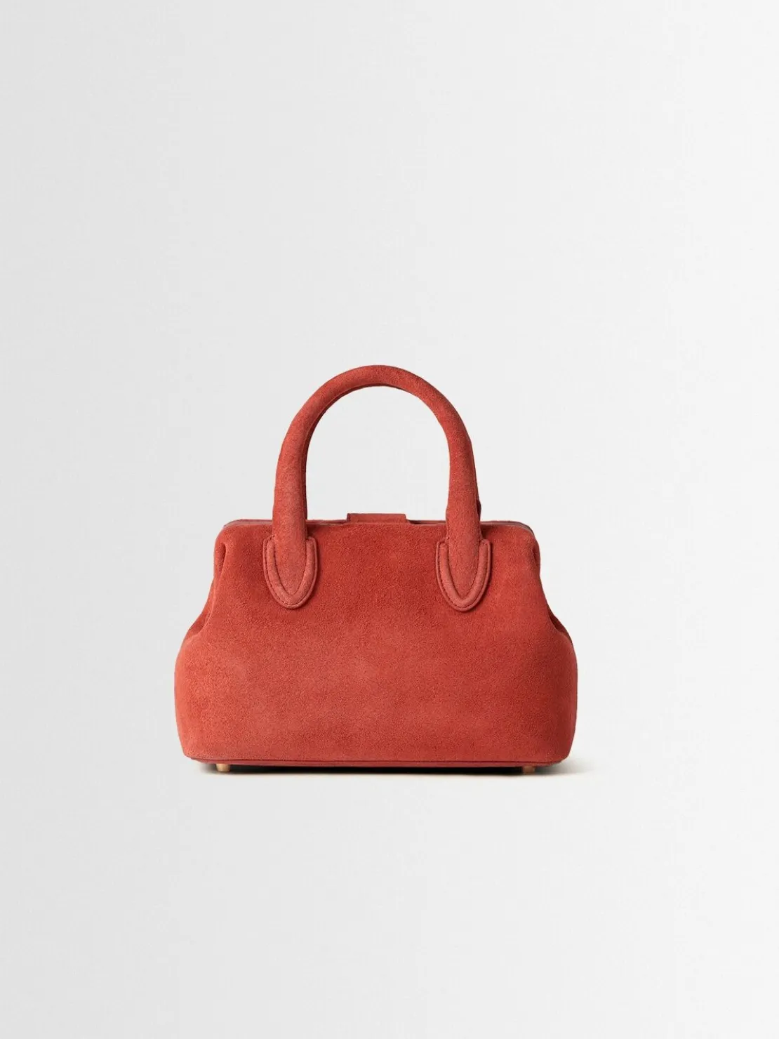 Small suede doctor bag