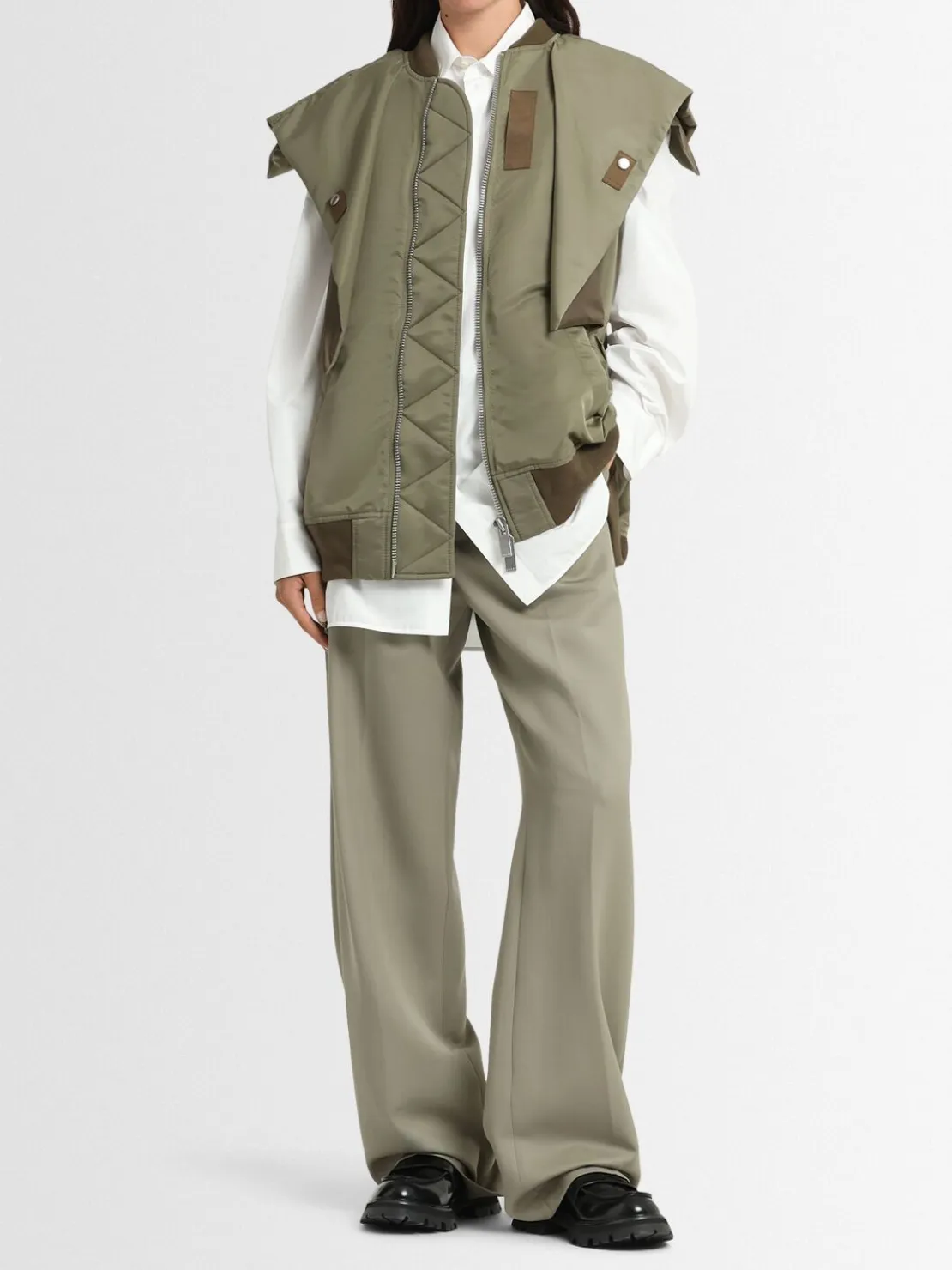 Smanicato in twill di nylon