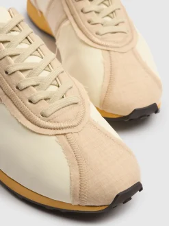 Sneakers basse Mica in misto lana