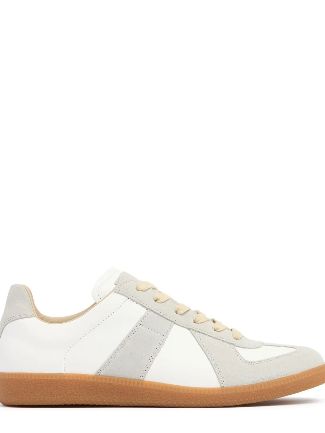 Sneakers basse Replica in pelle e camoscio