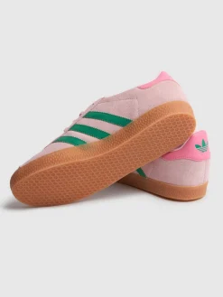 Sneakers Gazelle in camoscio con lacci