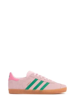 Sneakers Gazelle in camoscio con lacci