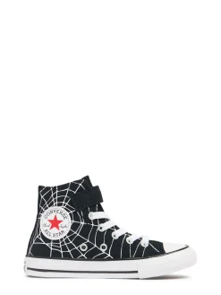 Sneakers in tela di cotone stampata
