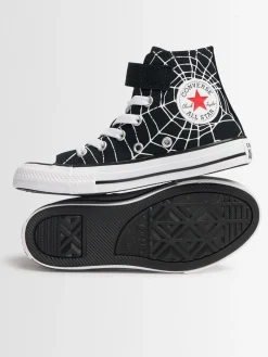 Sneakers in tela di cotone stampata