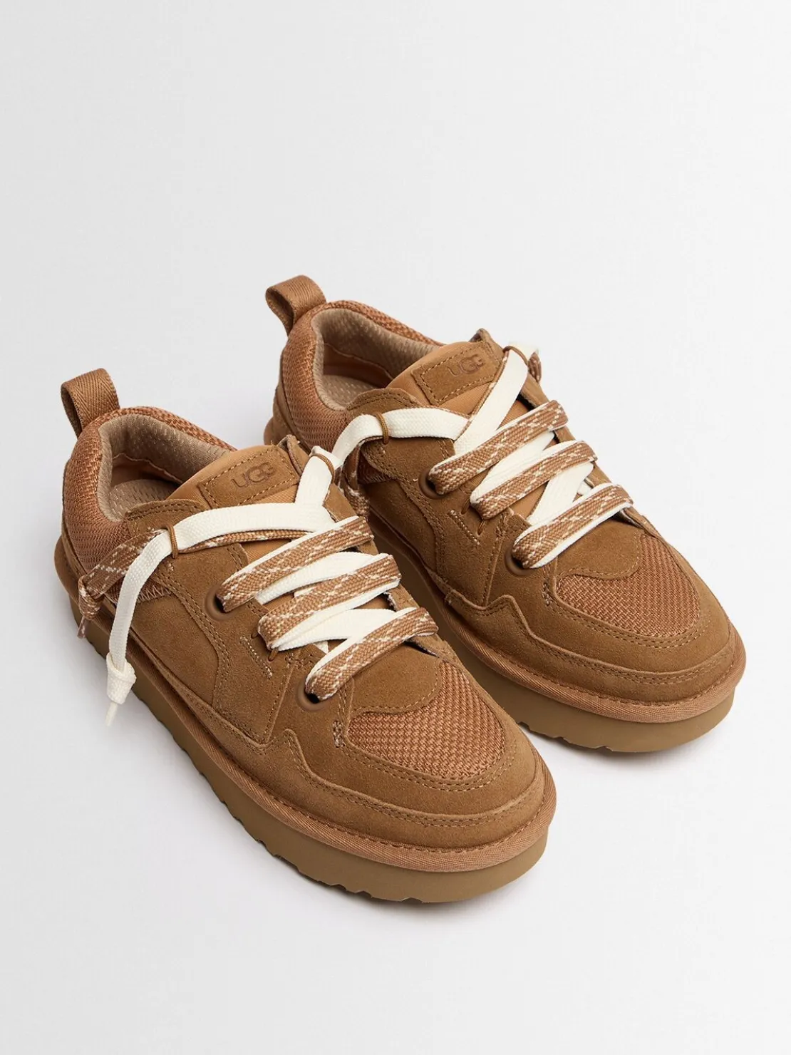 Sneakers Lowmel in camoscio con lacci