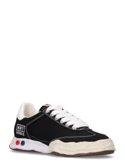 Sneakers low top Harbie in tela