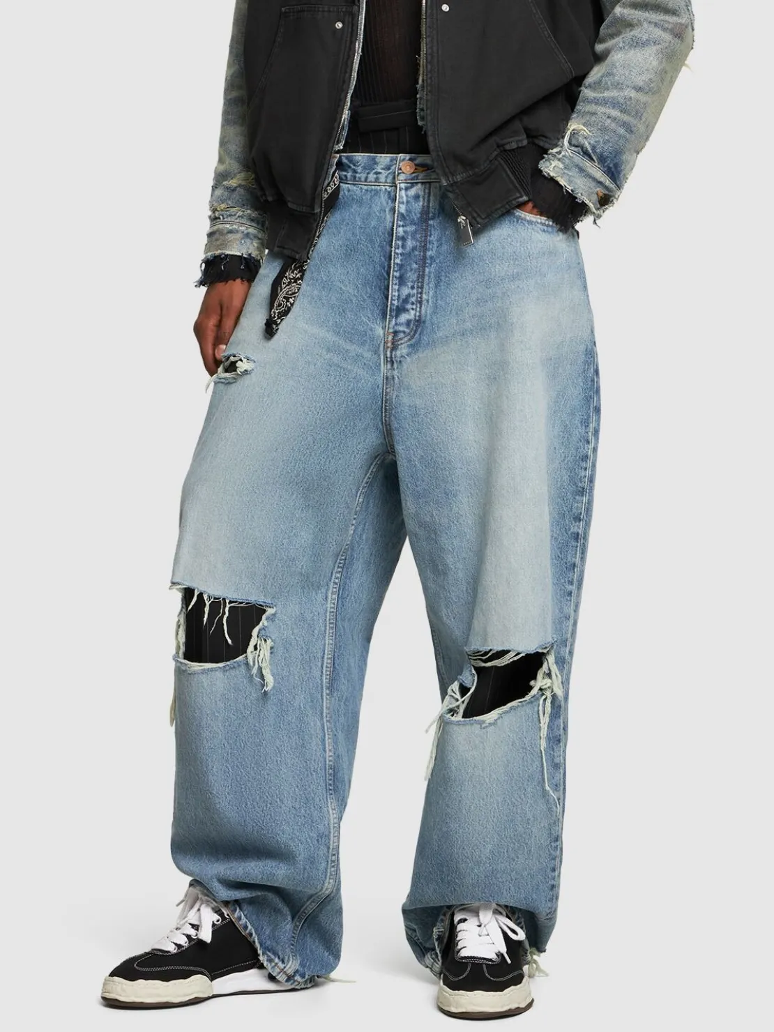 Sneakers low top Harbie in tela