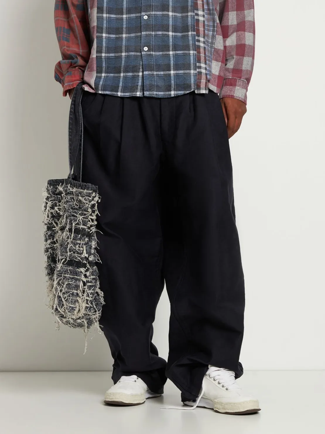 Sneakers low top Harbie in tela