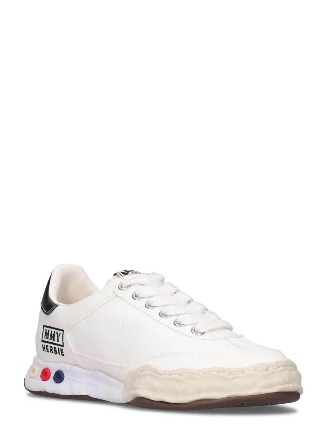Sneakers low top Harbie in tela
