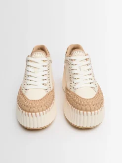 Sneakers Nama in pelle con platform 70mm