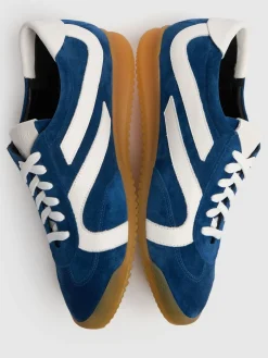 Sneakers Track in pelle