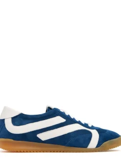 Sneakers Track in pelle
