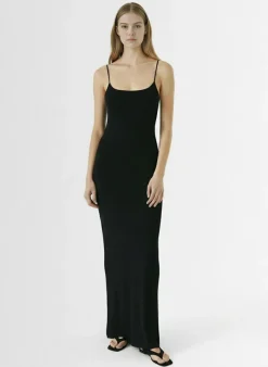 Soft lounge modal long slip dress