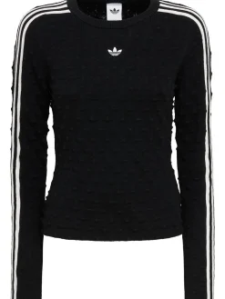 Solid Spike slim knit top