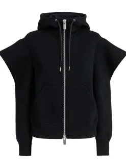 Sponge cotton blend hoodie
