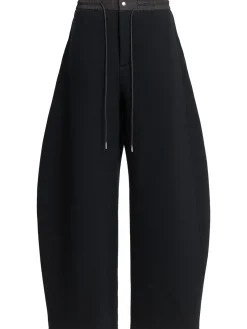 Sponge cotton blend sweatpants