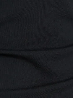 Square neck long sleeve top