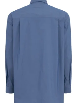 Square pocket oversize shirt