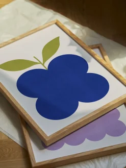Stampa Indigo Fruit